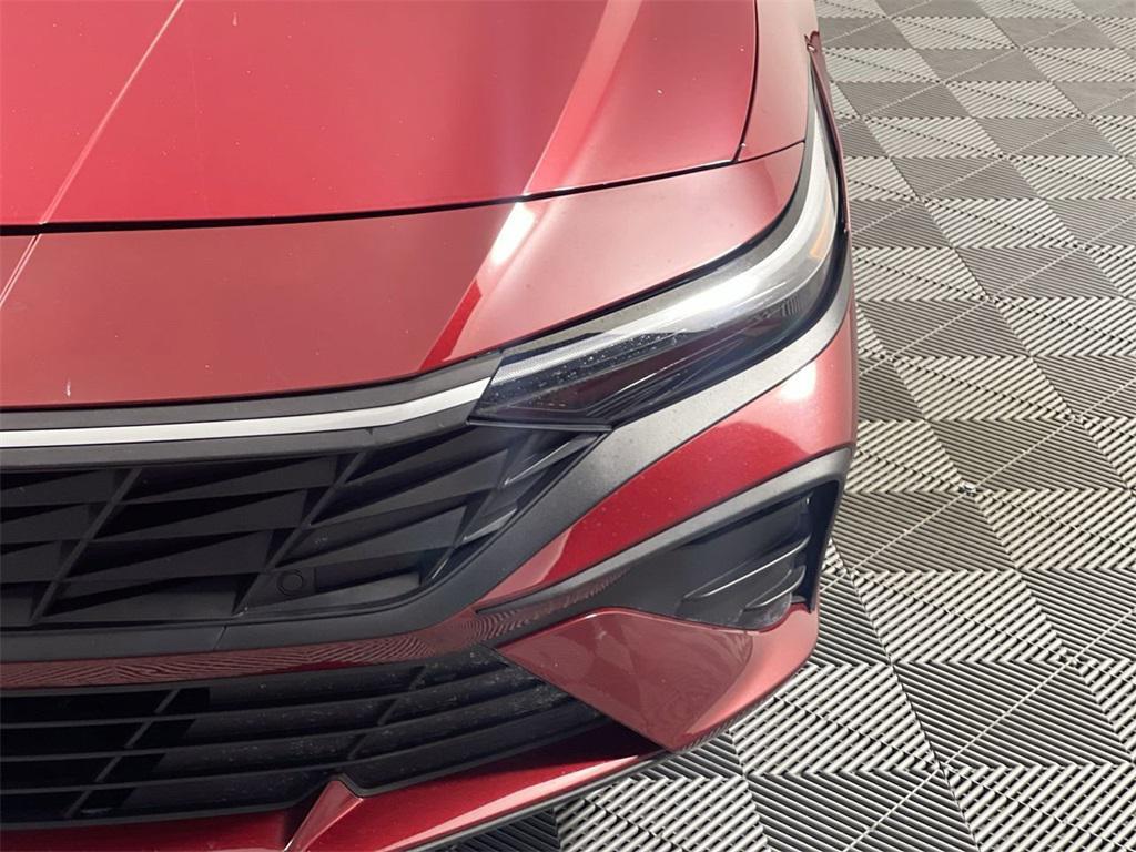 used 2024 Hyundai Elantra car, priced at $18,500