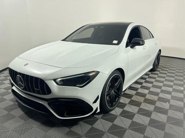used 2020 Mercedes-Benz AMG CLA 45 car, priced at $37,500