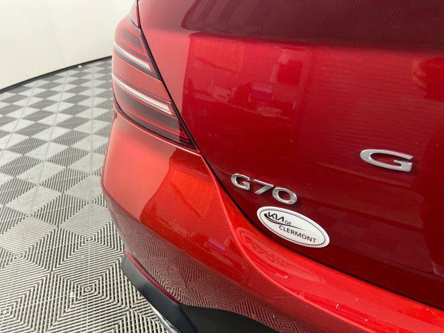 used 2023 Genesis G70 car, priced at $30,250