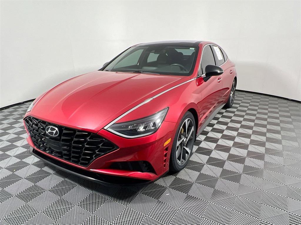 used 2021 Hyundai Sonata car, priced at $19,000