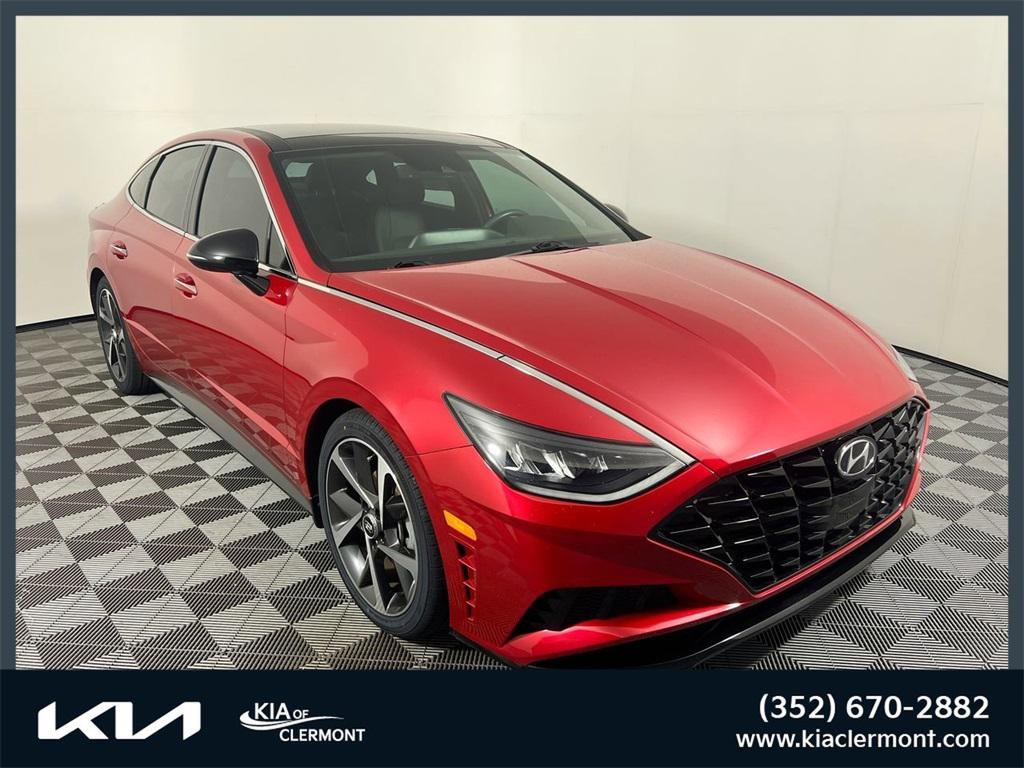 used 2021 Hyundai Sonata car, priced at $19,000