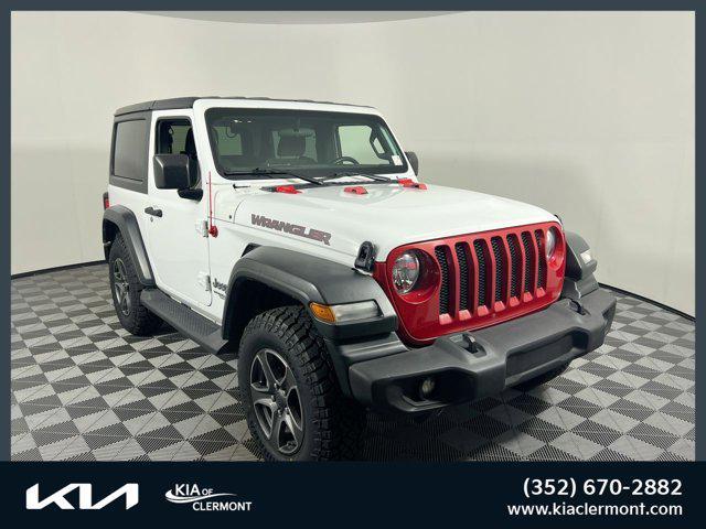 used 2020 Jeep Wrangler car, priced at $27,000