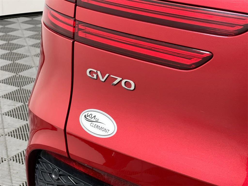 used 2025 Genesis GV70 car, priced at $37,950
