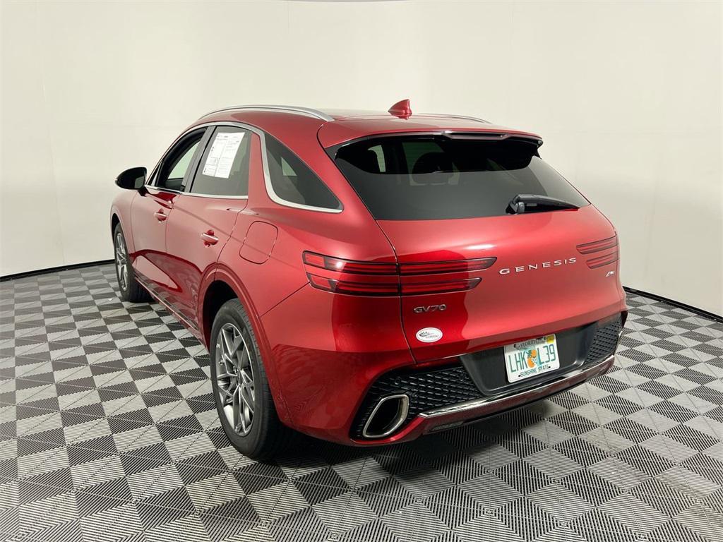used 2025 Genesis GV70 car, priced at $37,950
