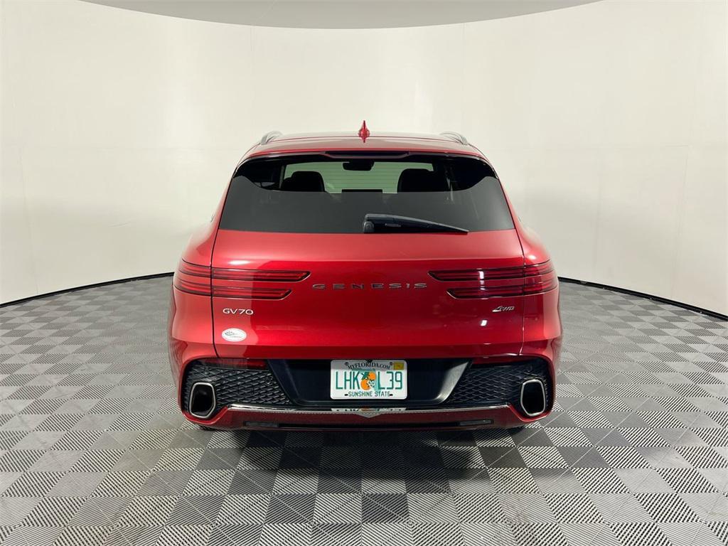 used 2025 Genesis GV70 car, priced at $37,950