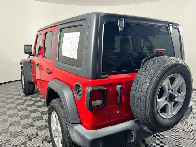 used 2020 Jeep Wrangler Unlimited car, priced at $22,500