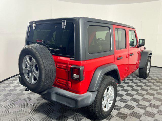 used 2020 Jeep Wrangler Unlimited car, priced at $22,500