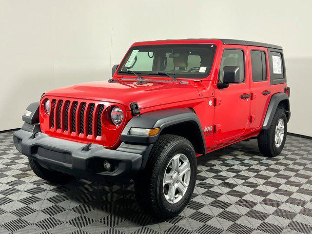 used 2020 Jeep Wrangler Unlimited car, priced at $22,500