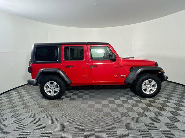 used 2020 Jeep Wrangler Unlimited car, priced at $22,500