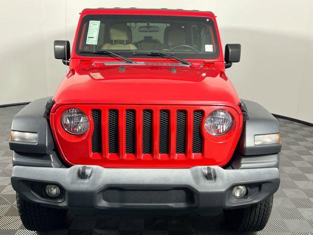 used 2020 Jeep Wrangler Unlimited car, priced at $22,500