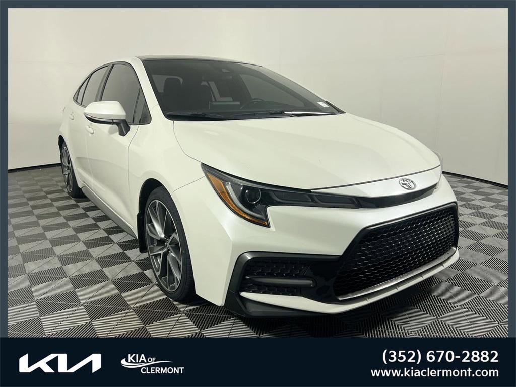 used 2021 Toyota Corolla car, priced at $17,500