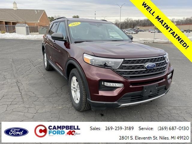 used 2022 Ford Explorer car, priced at $31,993