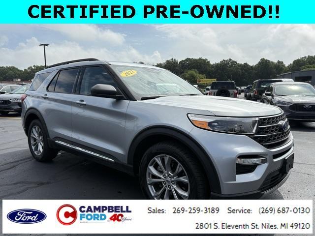 used 2022 Ford Explorer car, priced at $31,596