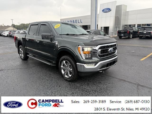used 2021 Ford F-150 car, priced at $39,856