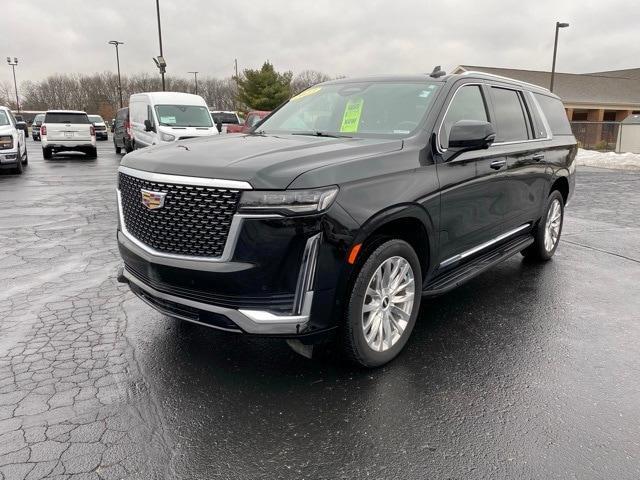 used 2023 Cadillac Escalade ESV car, priced at $84,991