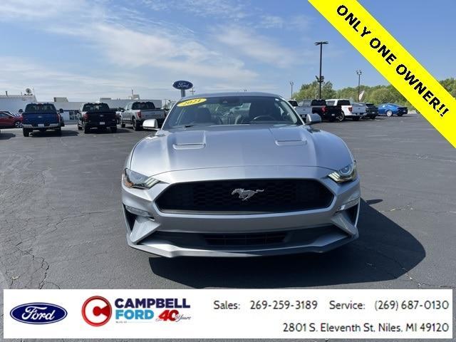 used 2021 Ford Mustang car, priced at $26,713