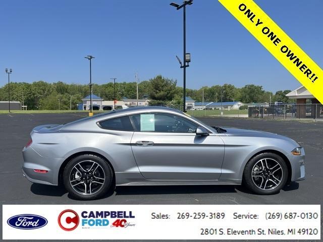 used 2021 Ford Mustang car, priced at $26,713