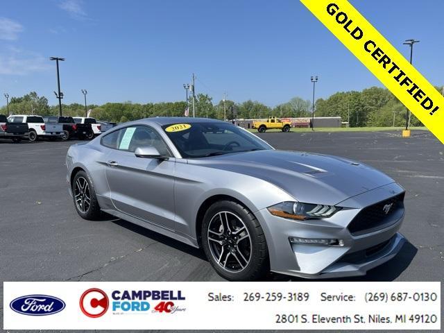 used 2021 Ford Mustang car, priced at $26,713