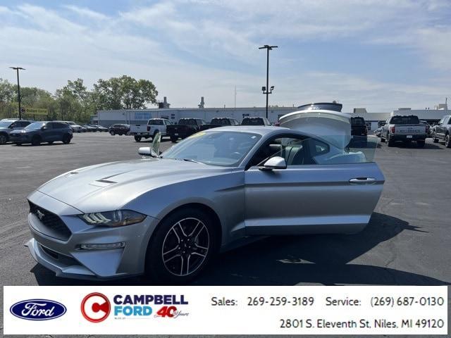 used 2021 Ford Mustang car, priced at $26,713