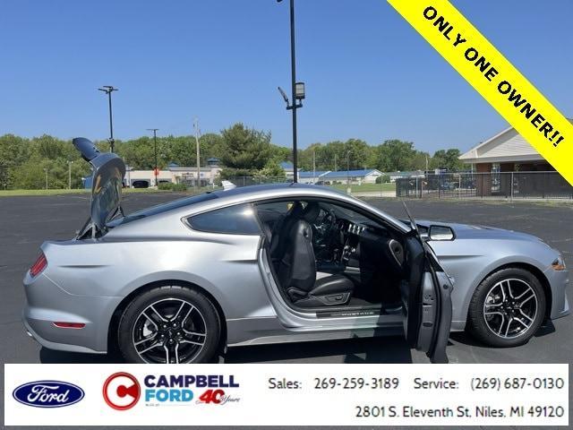 used 2021 Ford Mustang car, priced at $26,713