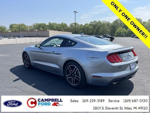 used 2021 Ford Mustang car, priced at $26,713