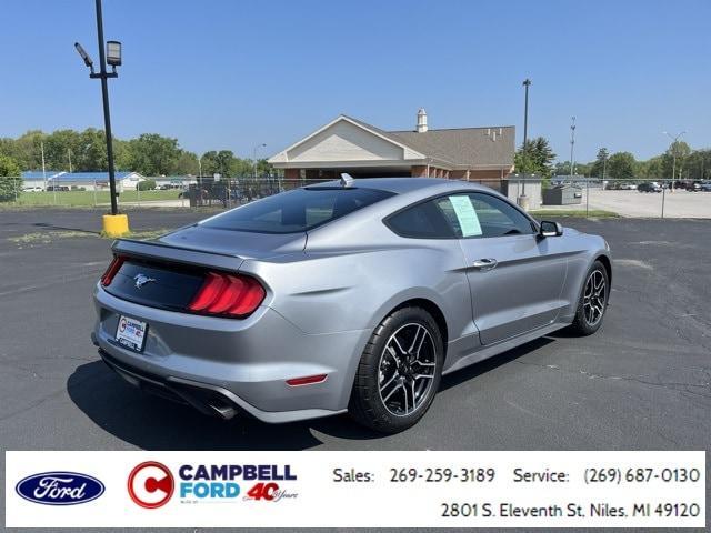 used 2021 Ford Mustang car, priced at $26,713