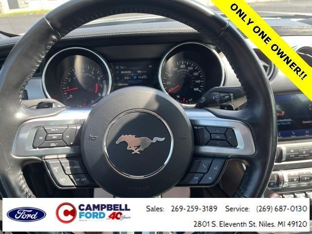 used 2021 Ford Mustang car, priced at $26,713