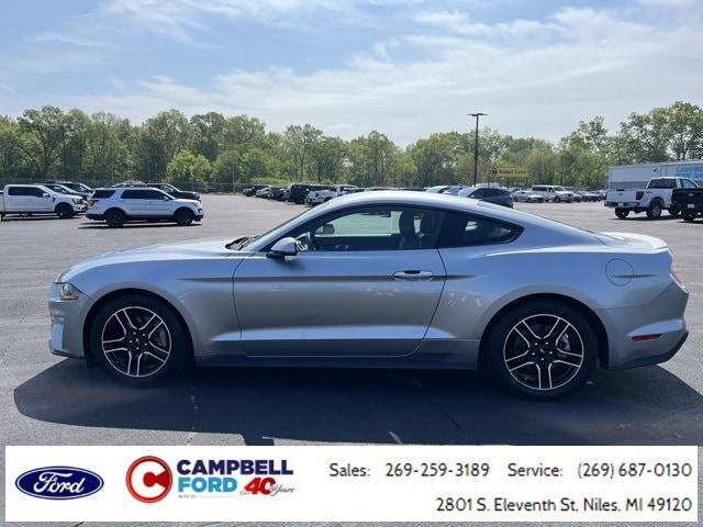 used 2021 Ford Mustang car, priced at $26,713