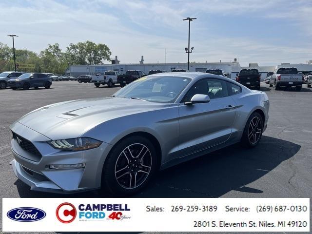 used 2021 Ford Mustang car, priced at $26,713