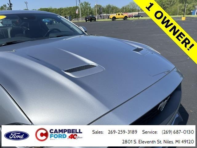 used 2021 Ford Mustang car, priced at $26,713