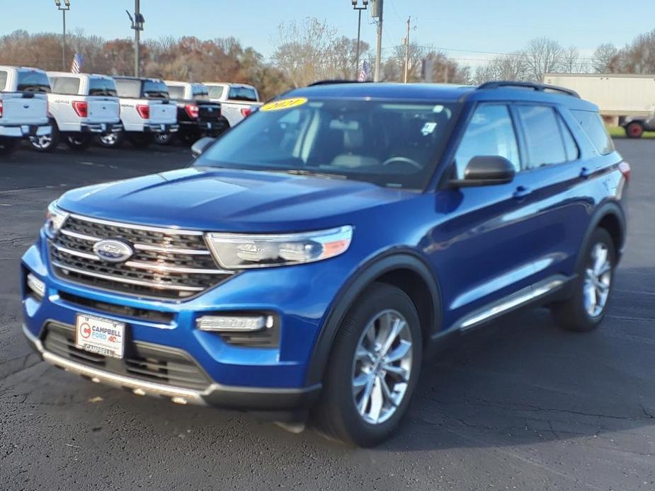 used 2021 Ford Explorer car, priced at $36,500