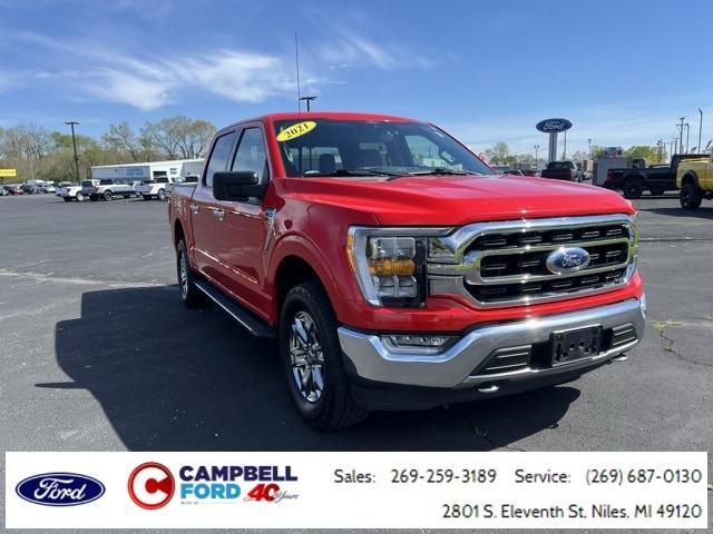 used 2021 Ford F-150 car, priced at $36,555