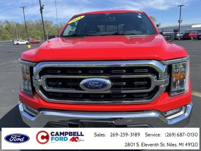 used 2021 Ford F-150 car, priced at $36,555