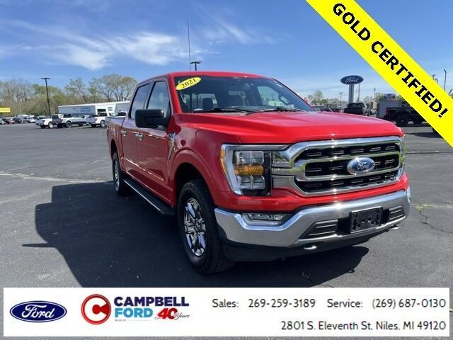 used 2021 Ford F-150 car, priced at $36,555