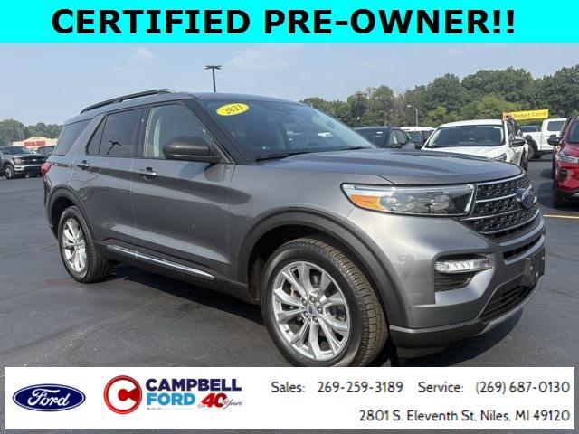 used 2021 Ford Explorer car, priced at $28,975