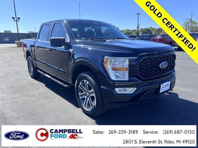 used 2021 Ford F-150 car, priced at $35,990