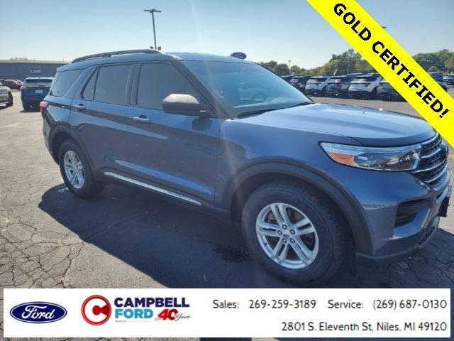 used 2021 Ford Explorer car, priced at $28,830