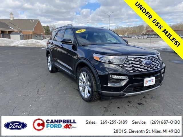 used 2022 Ford Explorer car, priced at $36,992