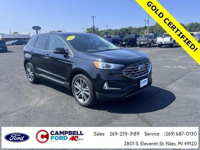 used 2021 Ford Edge car, priced at $29,655