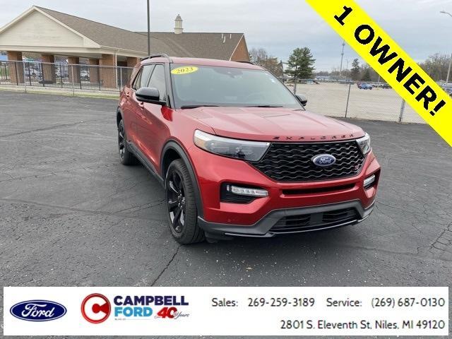 used 2023 Ford Explorer car, priced at $45,995