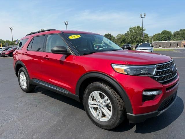 used 2022 Ford Explorer car, priced at $36,578