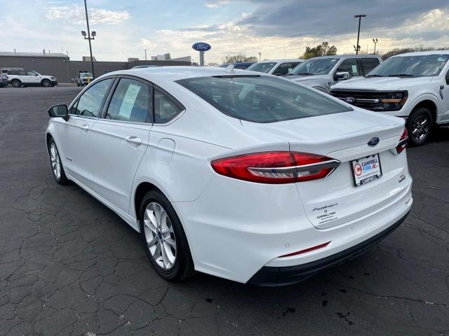 used 2019 Ford Fusion Hybrid car, priced at $21,500