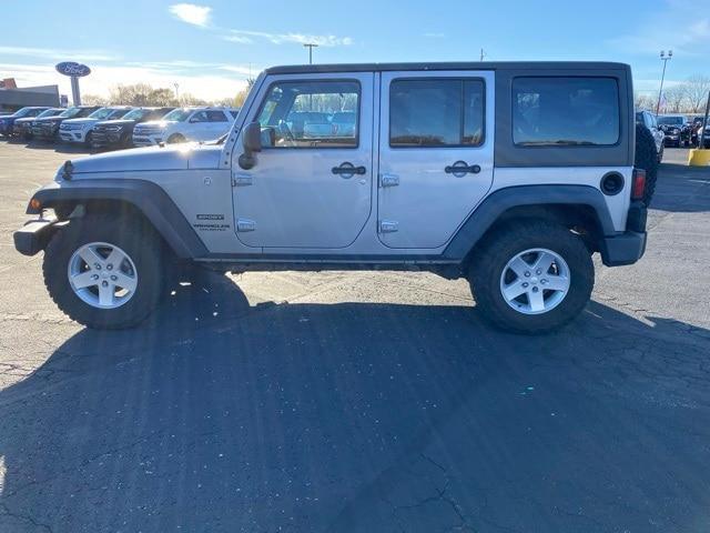 used 2015 Jeep Wrangler Unlimited car, priced at $16,593