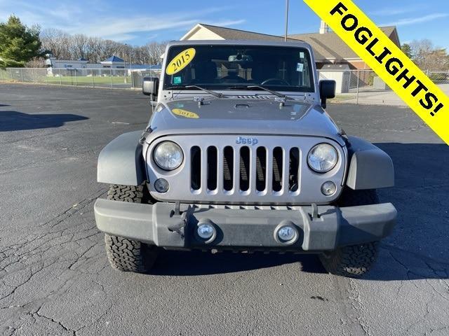 used 2015 Jeep Wrangler Unlimited car, priced at $16,593