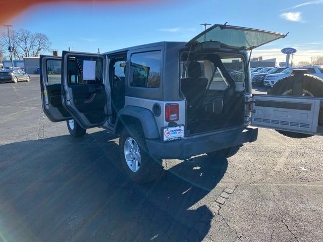 used 2015 Jeep Wrangler Unlimited car, priced at $16,593