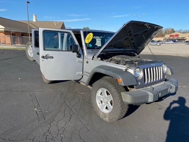 used 2015 Jeep Wrangler Unlimited car, priced at $16,593