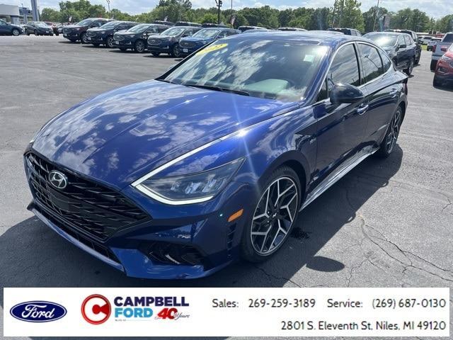 used 2022 Hyundai Sonata car, priced at $24,999