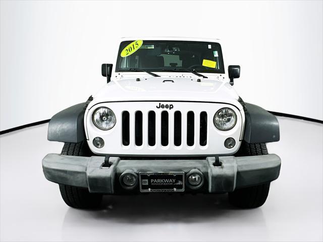 used 2015 Jeep Wrangler car, priced at $16,653