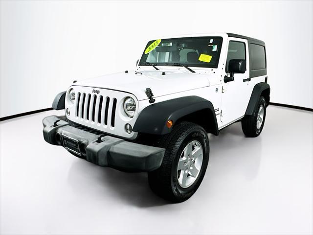 used 2015 Jeep Wrangler car, priced at $16,653