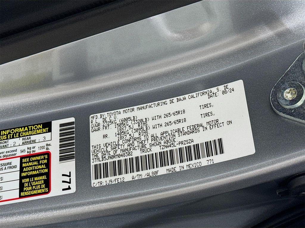 used 2024 Toyota Tacoma car, priced at $42,308